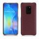Custodia in pelle Huawei Mate 20 - Lie de vin ( Pantone 5115C ) 