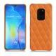 Capa em pele Huawei Mate 20 - Orange - Couture ( Nappa - Pantone 1495U ) 