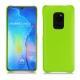 Capa em pele Huawei Mate 20 - Vert fluo