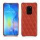 Funda de piel Huawei Mate 20 - Arange clouquié - Couture