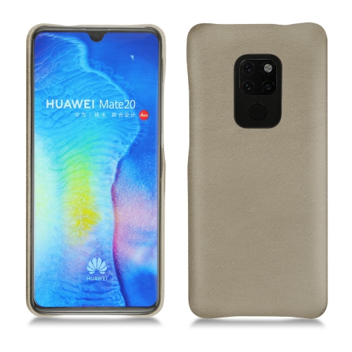 Funda de piel Huawei Mate 20Darboun sabla ( Pantone #BCB1A1 )