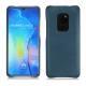 Lederschutzhülle Huawei Mate 20 - Blu mediterran