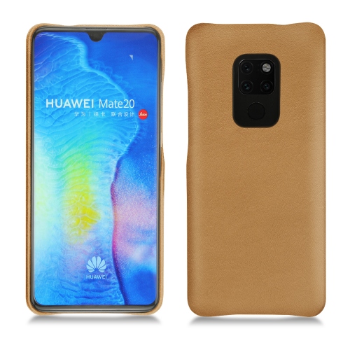 가죽 커버 Huawei Mate 20Castan esparciate ( Pantone #824F2A )