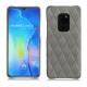 Huawei Mate 20 leather cover - Acier vintage - Couture