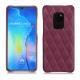 가죽 커버 Huawei Mate 20 - Prune vintage - Couture