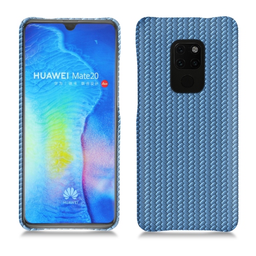 Custodia in pelle Huawei Mate 20Abaca ishia ( Pantone #395775 ) 
