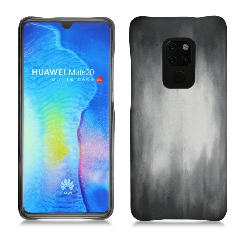 Huawei Mate 20 leather cases and coversGris Patine
