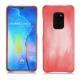 Huawei Mate 20 leather cover - Rose Patine