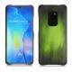 Huawei Mate 20 leather cover - Vert Patine