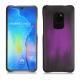 Capa em pele Huawei Mate 20 - Violet Patine