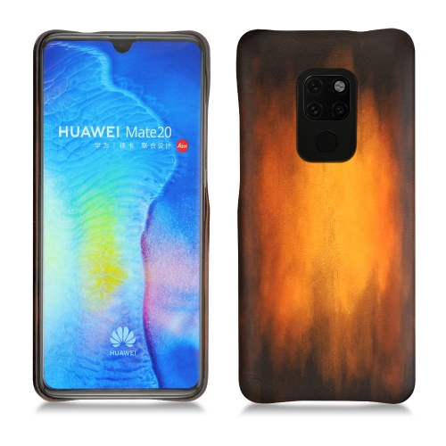 Lederschutzhülle Huawei Mate 20Fauve Patine