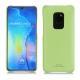 가죽 커버 Huawei Mate 20 - Vert olive PU
