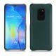 가죽 커버 Huawei Mate 20 - Vert séduisant