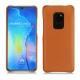 Custodia in pelle Huawei Mate 20 - Orange vibrant