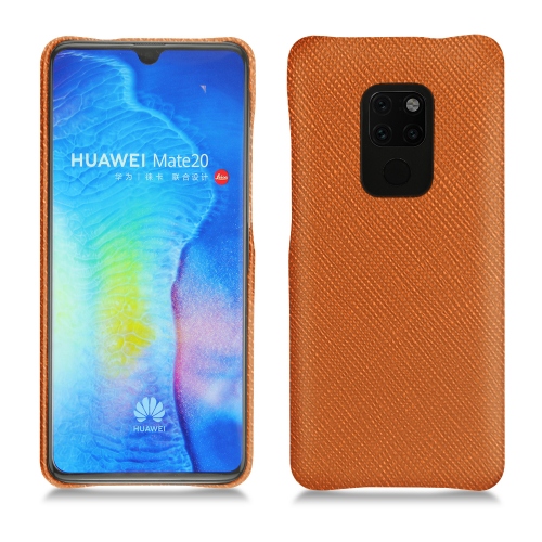 Custodia in pelle Huawei Mate 20Orange vibrant ( Pantone #e36b39 ) 