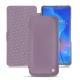 Huawei Mate 20 X leather case - Lilas ( Nappa - Pantone 2645U ) 
