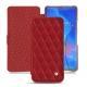 Funda de piel Huawei Mate 20 X - Rouge - Couture ( Nappa - Pantone 199C ) 
