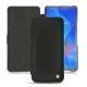 Housse cuir Huawei Mate 20 X - Ebène ( Sleek P C12 - Black ) 