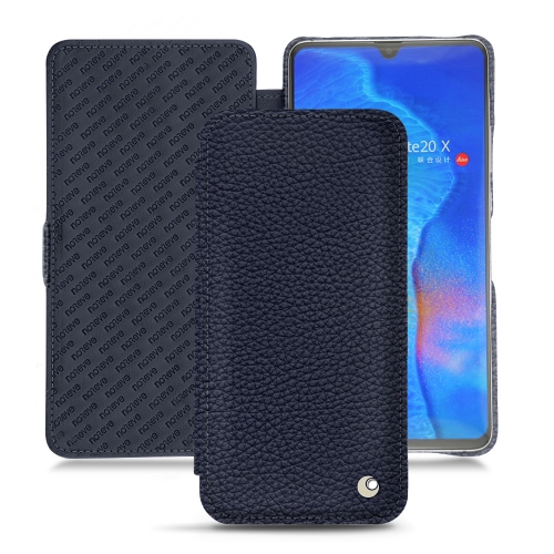 Capa em pele Huawei Mate 20 XCobalt ( Pantone #2b253f ) 