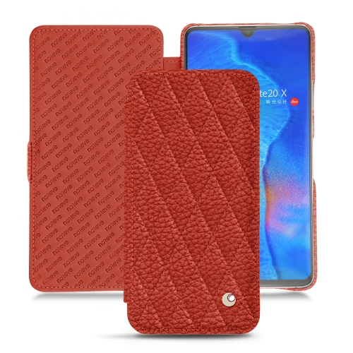 硬质真皮保护套 Huawei Mate 20 XPapaye - Couture ( Pantone #b54317 ) 