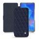 Huawei Mate 20 X leather case - Cobalt - Couture ( Pantone 2766C ) 