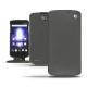 硬质真皮保护套 Archos 50 Oxygen  - Noir ( Nappa - Black ) 