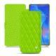 가죽 커버 Huawei Mate 20 X - Vert fluo - Couture