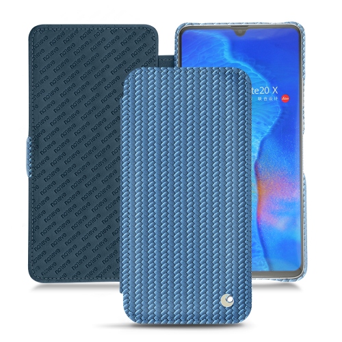 Huawei Mate 20 X leather casesAbaca ishia ( Pantone #395775 ) 