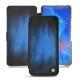 Huawei Mate 20 X leather case - Bleu Patine