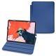 レザーケースApple iPad Pro 11" (2018) - Bleu Océan PU