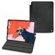 Custodia in pelle Apple iPad Pro 12.9" (2018) - Dark vintage ( Roughtcut - Black#5256 ) 