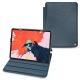 Custodia in pelle Apple iPad Pro 12.9" (2018) - Jean vintage ( Roughtcut - Pantone 285U  ) 