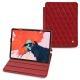 Apple iPad Pro 12.9" (2018) leather case - Rouge - Couture ( Nappa - Pantone 199C ) 