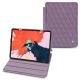 Lederschutzhülle Apple iPad Pro 12.9" (2018) - Lilas - Couture ( Nappa - Pantone 2645U ) 