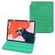 Housse cuir Apple iPad Pro 12.9" (2018) - Menthe vintage - Couture