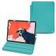 Housse cuir Apple iPad Pro 12.9" (2018) - Bleu fluo