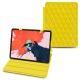 Custodia in pelle Apple iPad Pro 12.9" (2018) - Jaune fluo - Couture