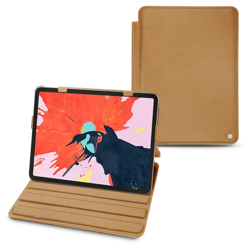 Lederschutzhülle Apple iPad Pro 12.9" (2018)Castan esparciate ( Pantone #824F2A )
