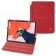 Lederschutzhülle Apple iPad Pro 12.9" (2018) - Rouge troupelenc - Couture