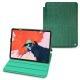 Apple iPad Pro 12.9" (2018) leather case - Crocodile pino