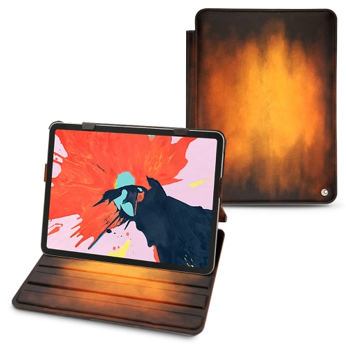 가죽 커버 Apple iPad Pro 12.9" (2018)Fauve Patine