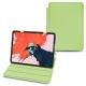Lederschutzhülle Apple iPad Pro 12.9" (2018) - Vert olive PU