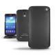 Housse cuir Samsung GT-i9295 Galaxy S4 Active  - Noir ( Nappa - Black ) 