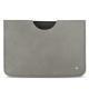 Pochette cuir Apple iPad Pro 11" (2018) - Acier vintage ( Pantone 403C ) 