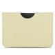 Apple iPad Pro 11" (2018) leather pouch - Beige PU