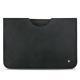 Lederschutzhülle Apple iPad Pro 12.9" (2018) - Dark vintage ( Roughtcut - Black#5256 ) 