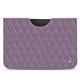 Lederschutzhülle Apple iPad Pro 12.9" (2018) - Lilas - Couture ( Nappa - Pantone 2645U ) 