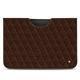 Pochette cuir Apple iPad Pro 12.9" (2018) - Châtaigne - Couture ( Pantone 476C ) 