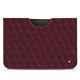 Capa em pele Apple iPad Pro 12.9" (2018) - Lie de vin - Couture ( Pantone 5115C ) 