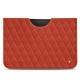 Capa em pele Apple iPad Pro 12.9" (2018) - Arange clouquié - Couture